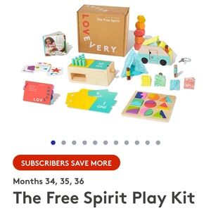 Lovevery Complete Play Kit - The Free Spirit - 2025